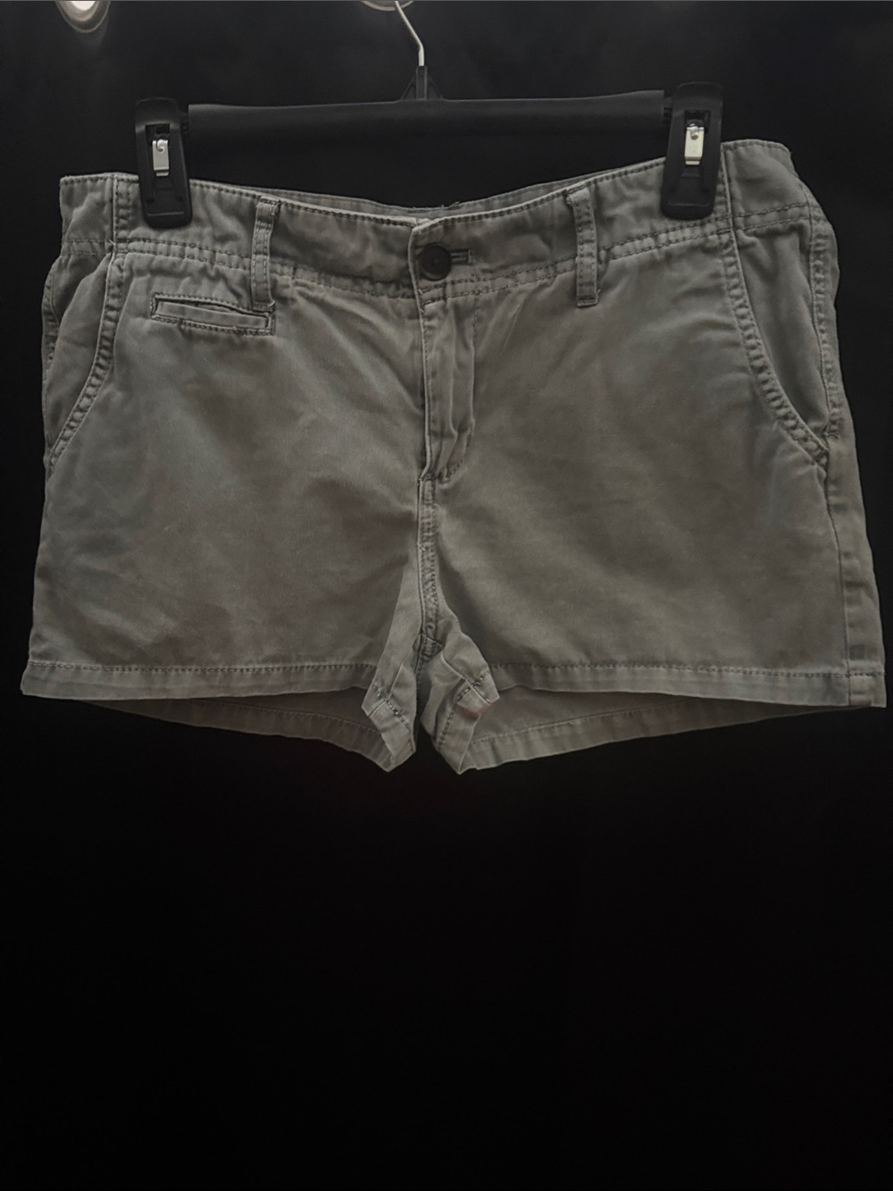 Merona Gray Cotton Bermuda Shorts
